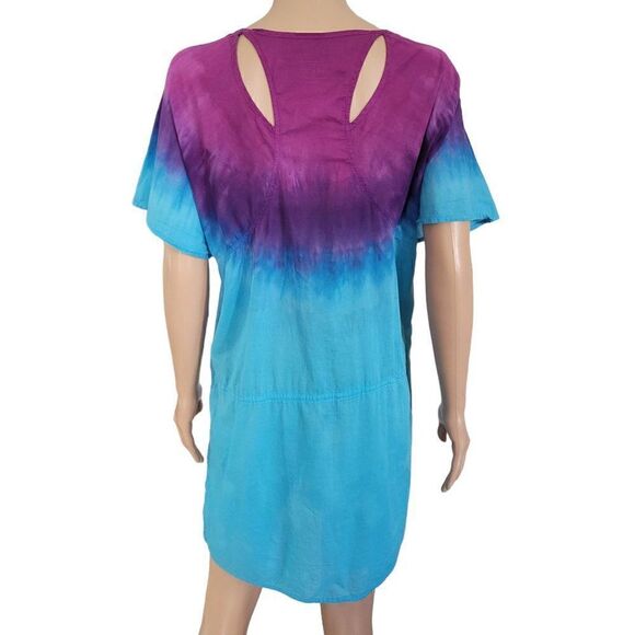 Converse One Star Tie-Dye Swimsuit Cover-Up (Size L) - Picture 5 of 8